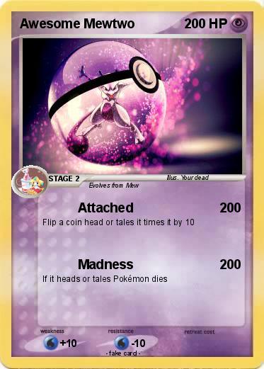 Pokemon Awesome Mewtwo