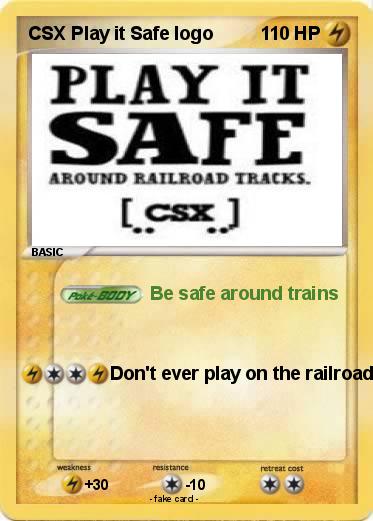 Pokemon CSX Play it Safe logo