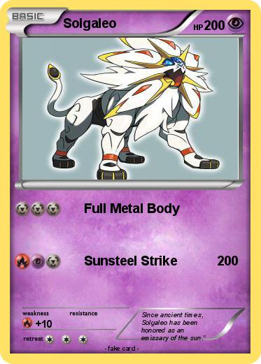 Pokemon Solgaleo