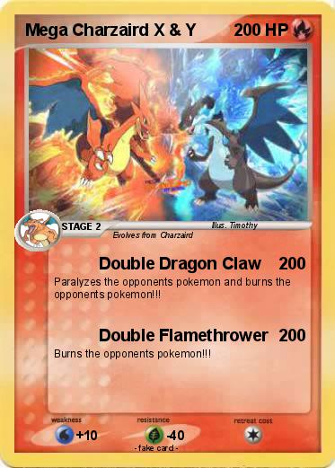 Pokemon Mega Charzaird X & Y