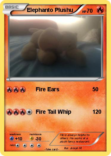 Pokemon Elephanto Plushu