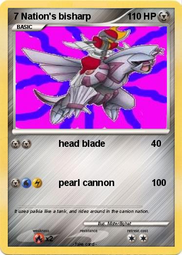 Pokemon 7 Nation's bisharp