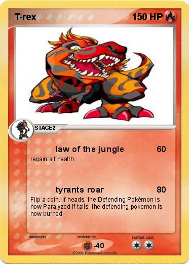 Pokemon T-rex