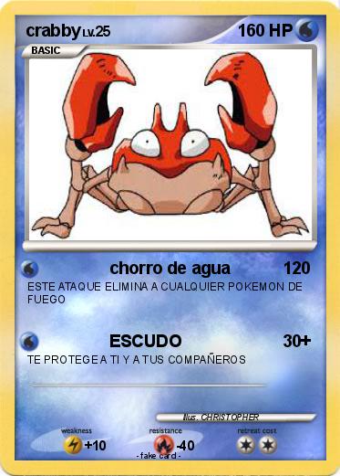 Pokemon crabby