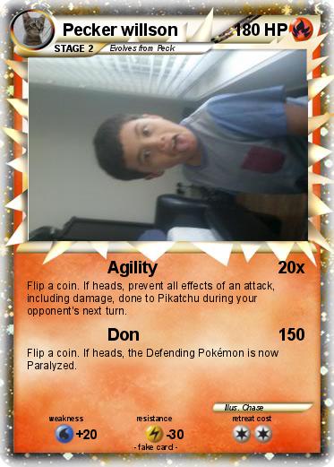Pokemon Pecker willson