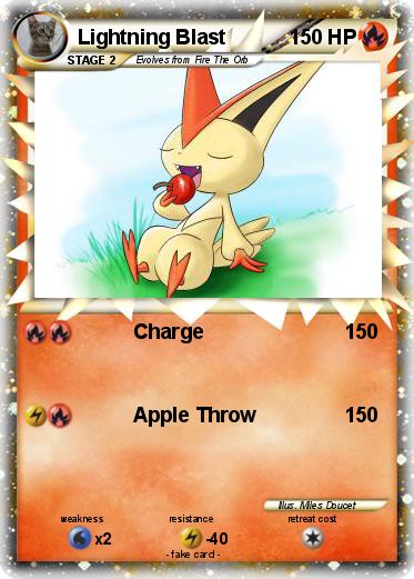 Pokemon Lightning Blast