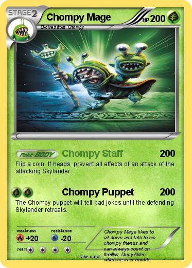 Pokemon Chompy Mage