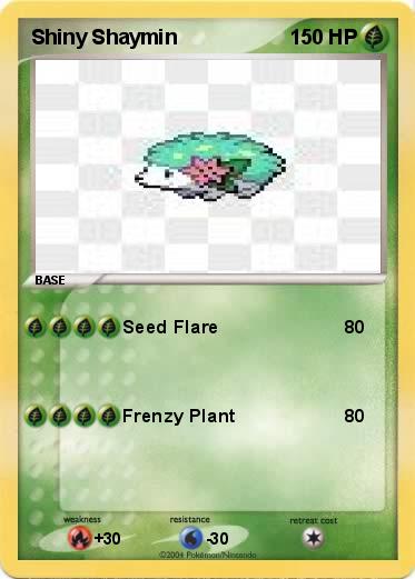 Pokemon Shiny Shaymin