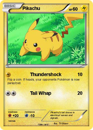 Pokemon Pikachu