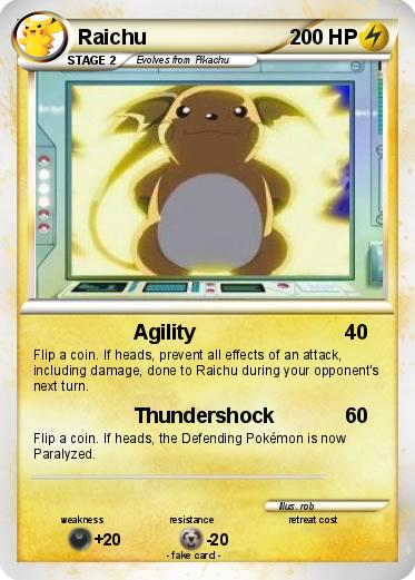 Pokemon Raichu