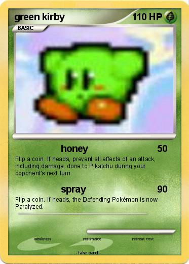Pokemon green kirby