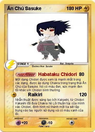 Pokemon Ấn Chú Sasuke