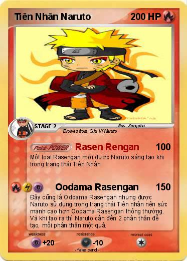 Pokemon Tiên Nhân Naruto