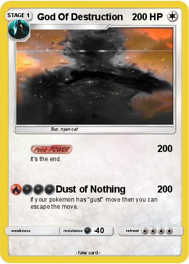 Pokemon God Of Destruction