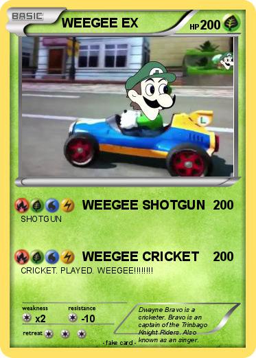 Pokemon WEEGEE EX