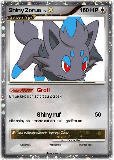 Pokemon Shiny Zorua