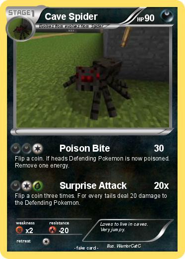 Pokemon Cave Spider