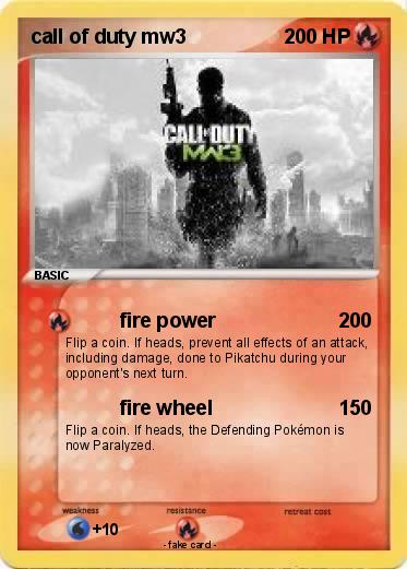 Pokemon call of duty mw3