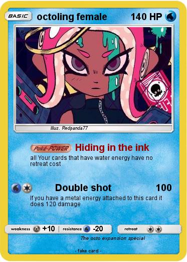 Pokemon octoling female