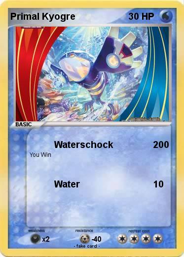 Pokemon Primal Kyogre