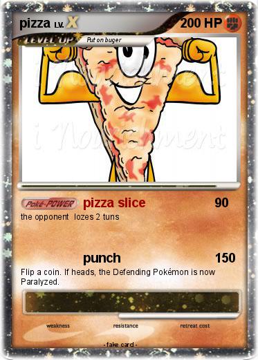 Pokemon pizza
