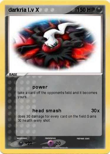 Pokemon darkria l.v X