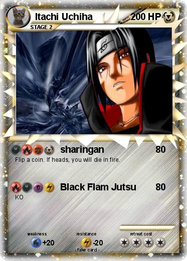 Pokemon Itachi Uchiha