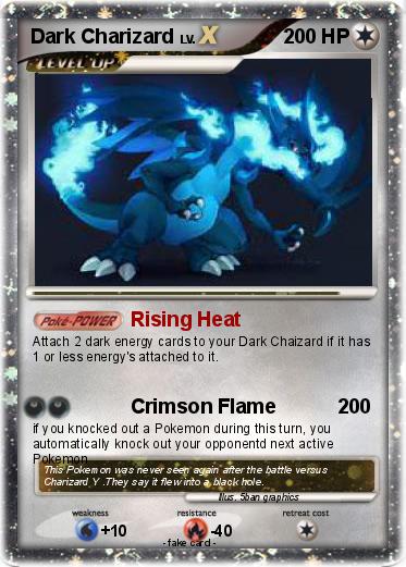 Pokemon Dark Charizard