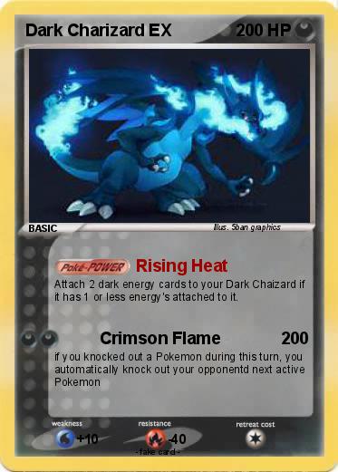 Pokemon Dark Charizard EX