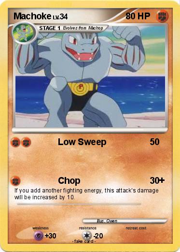 Pokemon Machoke
