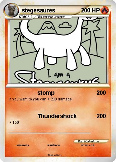 Pokemon stegesaures
