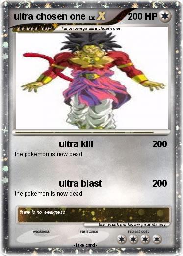 Pokemon ultra chosen one