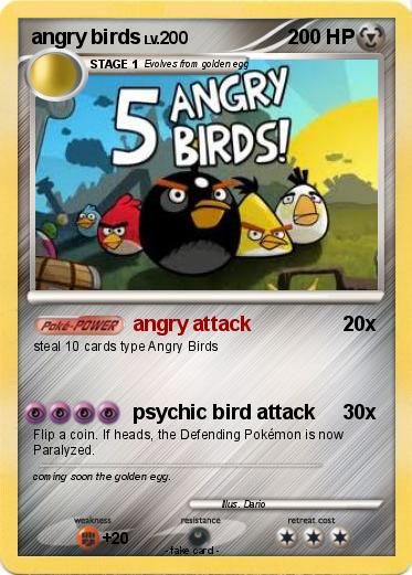 Pokemon angry birds