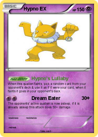 Pokemon Hypno EX