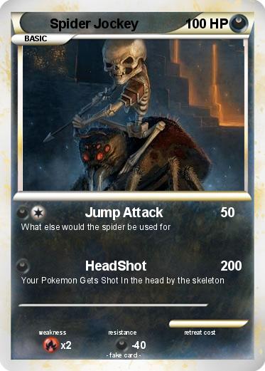 Pokemon Spider Jockey