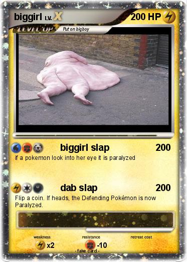 Pokemon biggirl