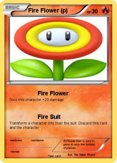 Pokemon Fire Flower (p)