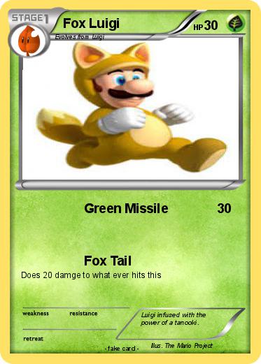 Pokemon Fox Luigi
