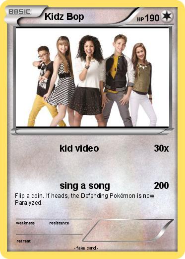 Pokemon Kidz Bop