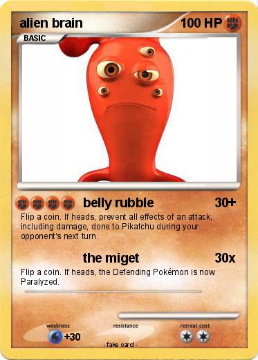 Pokemon alien brain