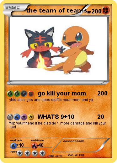 Pokemon the team of teams