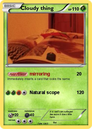 Pokemon Cloudy thing