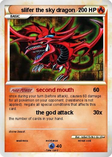 Pokemon slifer the sky dragon