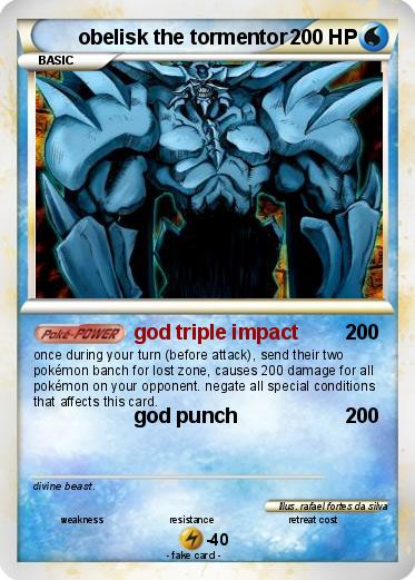 Pokemon obelisk the tormentor