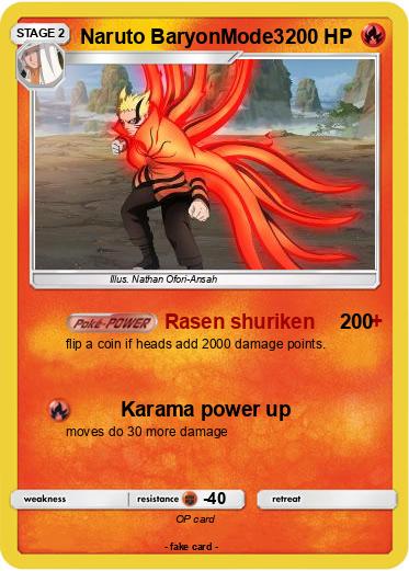 Pokemon Naruto BaryonMode3