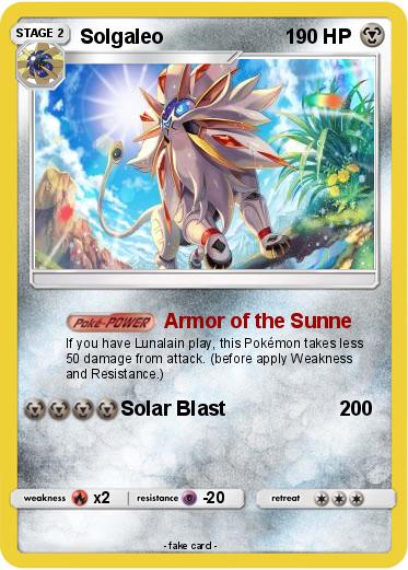 Pokemon Solgaleo