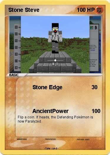 Pokemon Stone Steve