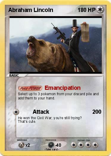 Pokemon Abraham Lincoln