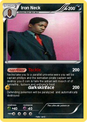 Pokemon Iron Neck
