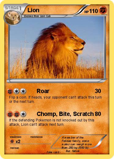 Pokemon Lion
